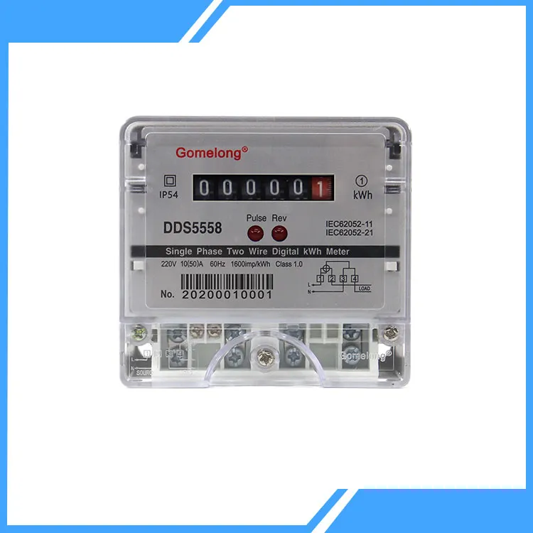 Care sunt caracteristicile contoarelor electronice monofazate?